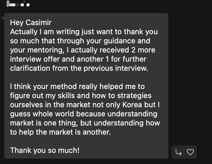 2 Interview Offers in 1 Week