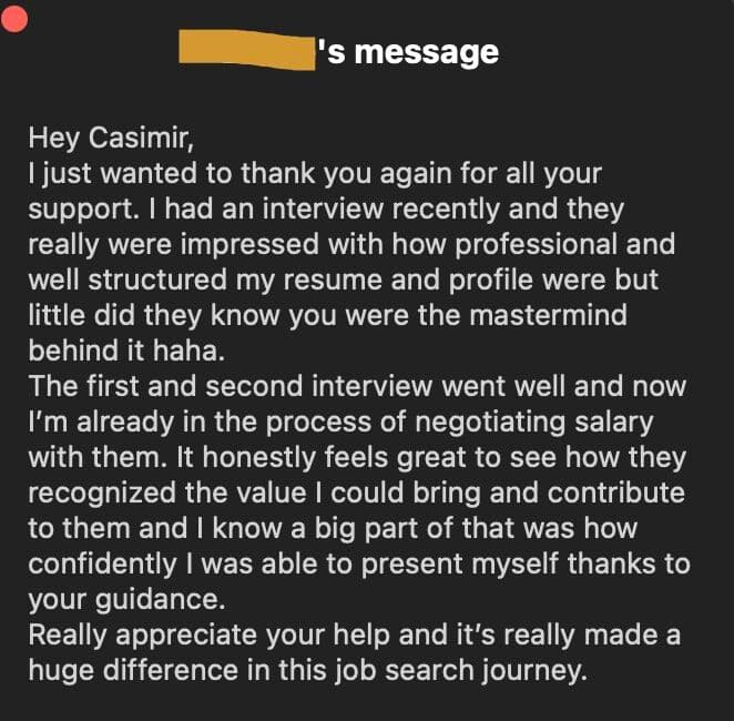 Salary Negotiation in Progress